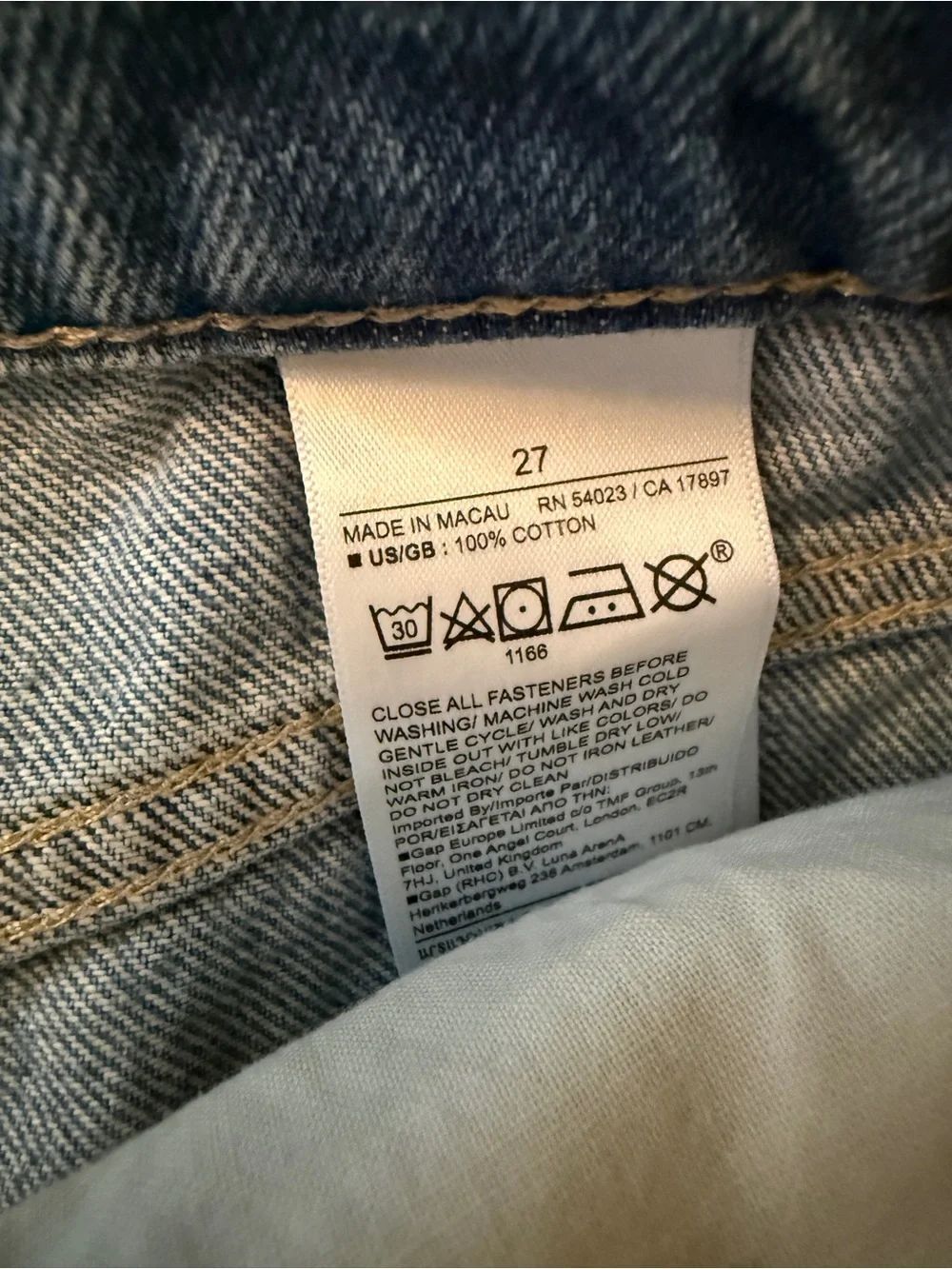 Banana Republic High Rise Rigid Bow Jean - Picture 3 of 4